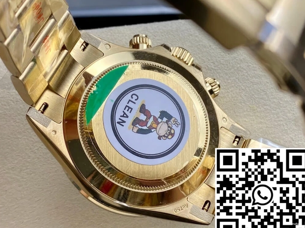 Gold M116508-0009 Clean Rolex Daytona Factory Yellow Cosmograph 1130